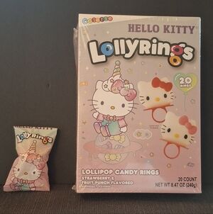 Hello Kitty LollyRings Candy